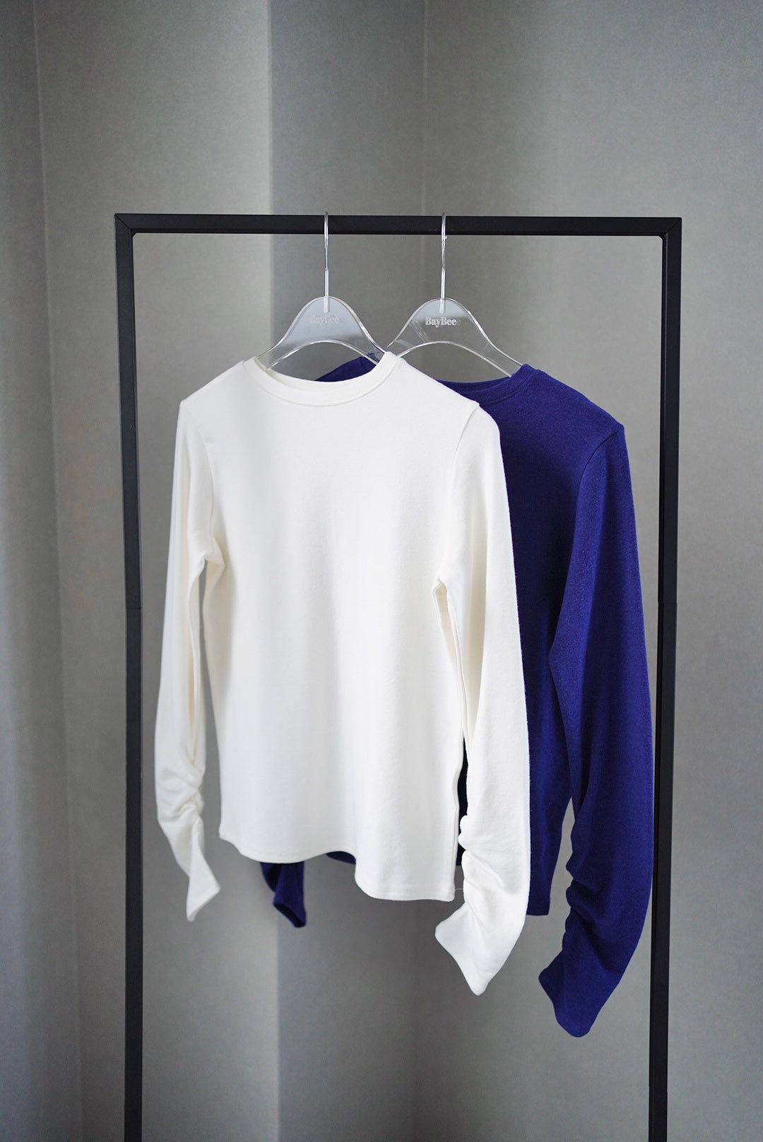 gather sleeve tops(angora)